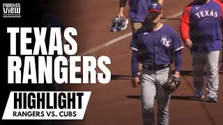Kohei Arihara Settles in for 3 Innings of 2 Hits, 1 ER Ball in 2nd MLB Appearance | Texas Highlight