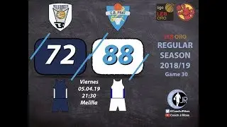 LEBORO 18/19 J30 - MELILLA vs PRAT