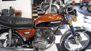 1974 Honda CB125. Watch and hear it run!