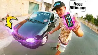 Fiquei IMPRESSIONADO com os NOVOS LEDS DO CARRO! *Tudo No Controle*