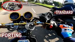 RX-KING PORTING❗VS RX-KING STANDARD - Ini Bedanya❗Motovlog 135cc Medan