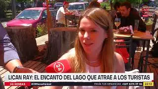 Lican Ray: El encanto del lago que atrae a los turistas