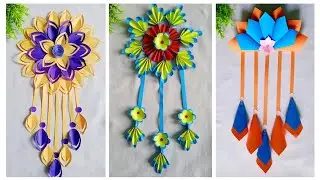 Creative Craft Ideas with Paper Wall Hanging||#wallhanging