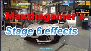 CSR2 Civic Type R Stage 6 Effects by Maxthegamer