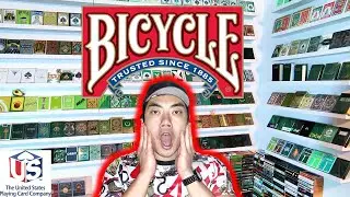 EVERY SINGLE Bicycle deck in my collection!