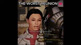 The Worst Reunion 💔 #MassEffect #MassEffect2 #AshleyWilliams #BioWare #Shorts #gamingshorts #rpg