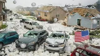 Colorado in Chaos! Violent Hail Storm Slams Colorado Springs & Denver