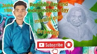 How to drawing missile man How to26th January republic day drawing 15th august Independence day 