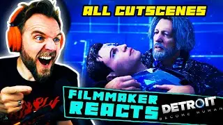 FILMMAKER REACTS: DETROIT BECOME HUMAN | [ALL CUTSCENES - PART 3!!] | THE BEST ENDING!