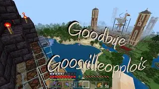 GOODBYE GOOSEVILLEOPPOLIS  -GOOSEVILLE PRE -EP 1   HELLO GOOSEVILLE!! - CJSGOOSE - MINECRAFT BEDROCK