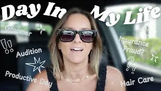 Mom Life Vlog: Dog Spa Day, Auditions and Insurance Fraud! | Family 5 Vlogs