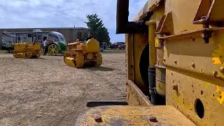 Displaying a Caterpillar 22 at the Yesteryear Farm Show 2024 Longmont, Colorado Ep.#40