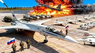 5 minutes ago! US special forces destroyed a Russian international airport!