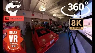 VR 360&deg; 8k GETAWAYS // DREAM GARAGE MAN CAVE 2 ONE RS