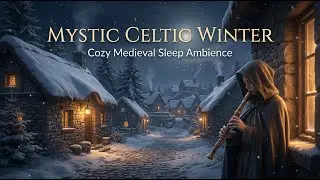 Mystic Celtic Winter Cottages ❄️ Cozy Medieval Winter Ambience for Sleep & Relax