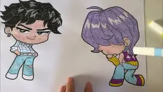 K-Pop Demon Hunters Characters in Chibi Style PHASE 3 | Mystery vs Jinu