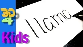 Turn word into cartoon very Easy ! LLAMA wordtoon #20