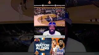 Knicks defeat the 76ers in controversial fashion, but a win is a win #nba #knicks #shorts ￼