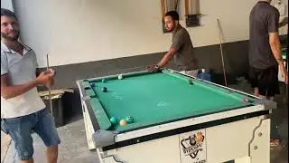 Sinuquinha com os amigos 🎱 partida com Medson ve&iacute;culos 100,00 na lapada  🤣