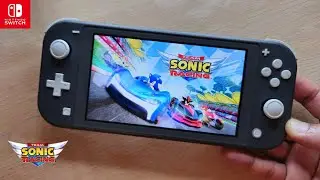 Team Sonic Racing Nintendo Switch Lite Gameplay