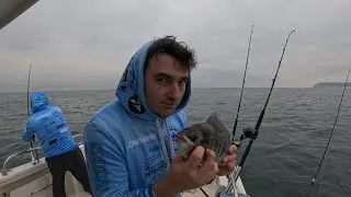 On łapie ja nie .. Eastbourne Wyprawa Z Amazing Fishing . Sea Fishing