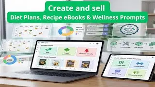 Create and sell unlimited High-Demand Diet Plans, Recipe eBooks & Wellness Prompts
