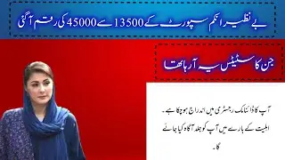 جن کا سٹیٹس یہ آ رہا تھا|Bisp new update 13500sa 45000  #ehsas_program_new_updatesl