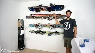 Ski & Snowboard Storage Rack | Home Rack | StoreYourBoard