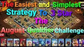 EASIEST AND SIMPLEST STRATEGY TO 3 STAR THE AUGUST QUALIFIER CHALLENGE | GAMERZ WEEKENDS