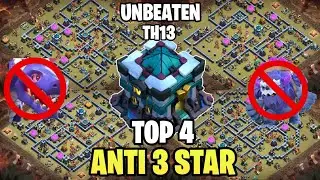 TOP 4 BEST Town Hall 13 (TH13) Base Layout + Copy Link 2025 | TH13 WAR/CWL BASE | Clash of Clans
