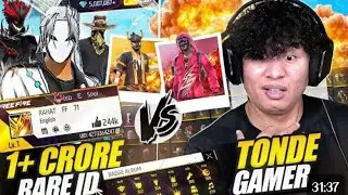 2 crore I'd 😱 zisan vai yt vs tonde gamer ultimate collection battle - free fire mix 