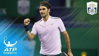 Top five shots in Roger Federer vs Richard Gasquet at Shanghai 2017