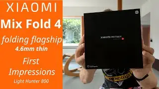 Распаковка Xiaomi Mix Fold 4 + первый взгляд