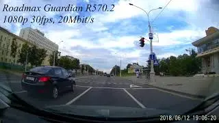 Roadmax Guardian R570.2 (1080p, 30fps, 20Mbit) - День №2