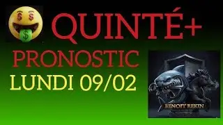 PRONOSTIC PMU QUINTE DU JOUR LUNDI 9 F&Eacute;VRIER 2026 