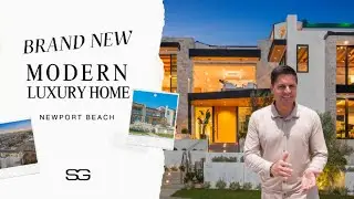 Luxurious Newport Beach Estate Tour | Brand New | Modern Masterpiece by Jason Gonterman & Eric Aust