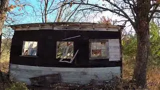 Roman at the age of 93 tells the history of this shed at his place