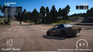 Class B Sandstone Raceway - Short Route Reverse 6 Lap Wheel Session