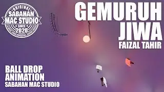 GEMURUH JIWA - FAIZAL TAHIR | Drop Ball Animation | Malaysian Instrumental Music