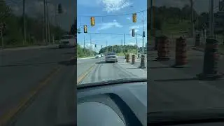 Traffic lights Flashing in a Unknown Intersection