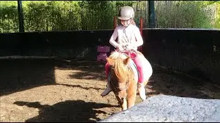 Mon premier cours de poney en centre équestre