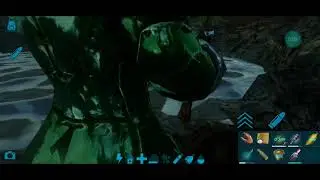 Clever Cave doing with Sword only , no dinos help - Ark Mobile