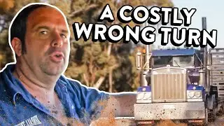 A Wrong Turn Costs This Trucker Time & Money on 7000km Trip