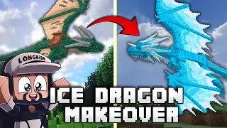 I Turned a Plains Dragon into an Ice Dragon (Minecraft Blockbench)