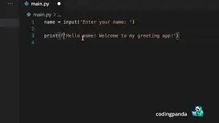 Python f string