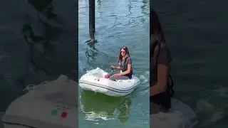 ZAR mini Electric FUN 6 Tender for your sailboat ⛵️ #boat  #yacht #dinghy #yachtlife