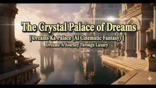 The Crystal Palace of Dreams ,Dreams Ka PalaceAI Cinematic FantasyDreams A Journey Through Luxury