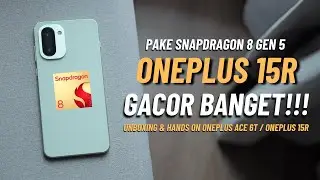 ONEPLUS 15R HARGA 6 JUTA PAKE SNAPDRAGON 8 GEN 5!!? UNBOXING & HANDS ON REVIEW ONEPLUS 15R INDONESIA