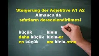 Steigerung der Adjektive A1 A2