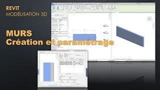 Créer des murs droits avec REVIT - partie 1
